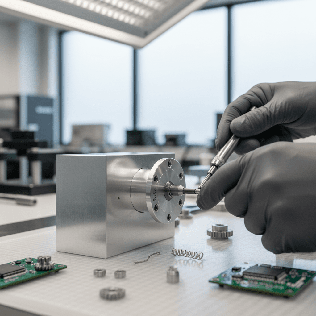 Portable heavy metal detection sensor device held in hand