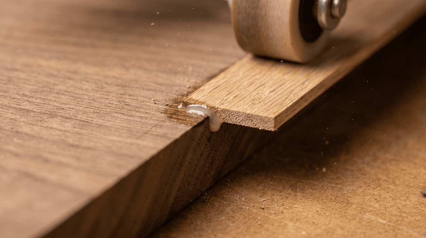 Sustainable forest biomass material undergoing processing